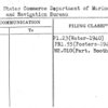 United States Commerce Department of Marine Inspection and Navigation Bureau