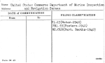United States Commerce Department of Marine Inspection and Navigation Bureau