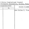 United States Commissioner General