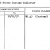 United States Customs Collector