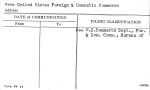 United States Foreign & Domestic Commerce