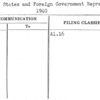 United States and Foreign Government Representatives 1940