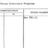 United States Government Programs
