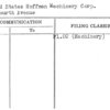 United States Hoffman Machinery Corp.
