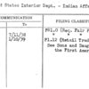 United States Interior Dept. - Indian Affairs Office
