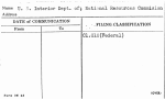 U.S. Interior Dept. of; National Resources Commision