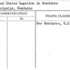 United States Legation in Honduras