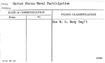 United States Naval Participation