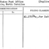 United States Post Office (Duplicate-Original lost)