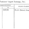 U.S. Producers' Export Exchange, Inc.