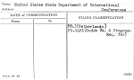 United States State Department of International Conferences