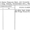 United Sates Treasury Dept. Art Projects