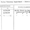 United States Treasury Department - Bureau of Customs