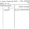 United States Treasury Dept. - Div. Research and Statistics