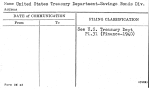 United States Treasury Department-Savings Bonds Div.