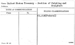 United States Treasury - Section of Painting and Sculpture