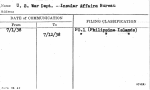 U.S. War Dept. - Insular Affairs Bureau