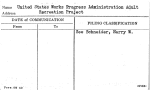 United States Works Progress Administration Adult Recreation Project