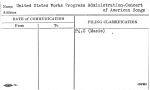 United States Works Progress Administration-Concert of American Songs