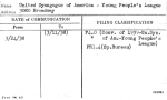 United Synagogue of America - Young People's League