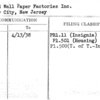 United Wall Paper Factories Inc.