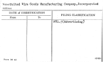 United Wire Goods Manufacturing Company, Incorporated