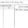 Unity League Club of the Bronx, Inc.