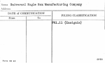Universal Eagle Box Manufacturing Company