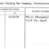 Universal Folding Box Company, Incorporated