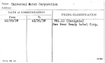 Universal Match Corporation