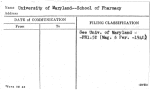 University of Maryland--School of Pharmacy