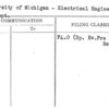 University of Michigan - Electrical Engineering Dept.