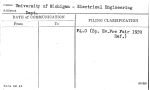 University of Michigan - Electrical Engineering Dept.