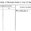 University of Michigan Women's Club of New york