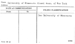 University of Minnesota Alumni Assn. of New York