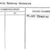 University Symphony Orchestra