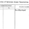 University of Syracuse Alumni Association
