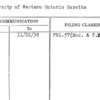 University of Western Ontario Gazette