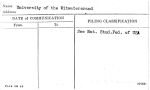 University of the Witwatersrand