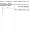 Utah Poultry Producers Cooperative Association