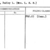 Vaill, Dudley L. (Mrs. L.S.H.)