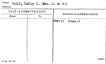 Vaill, Dudley L. (Mrs. L.S.H.)