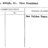 Valdes, Adolph, Jr. Vice President