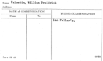 Valentin, William Freidrich