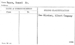 Vance, Samuel Jr.