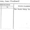 Van Derveer, James (President)