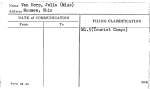 Van Dorp, Julia (Miss)