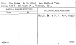 Van Etten, N.B. (Dr.) Am. Medical Assn.