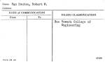Van Houten, Robert W.