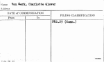 Van Kerk, Charlotte Glover